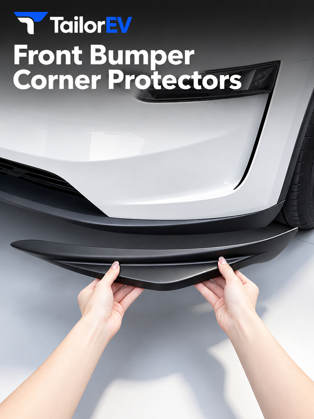 Tesla Front Bumper Corner Protectors — photo 2