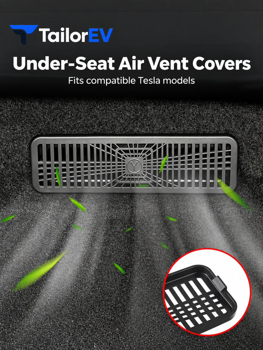 Tesla Under-Seat Air Vent Covers