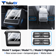 Tesla Rear Passenger Screen Integrated Protective Cover
