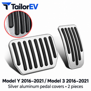 Tesla Aluminum Brake & Accelerator Pedal Covers