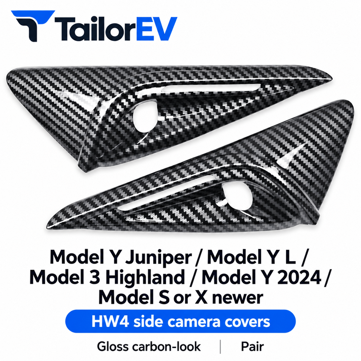 Tesla Side Camera Protective Covers & Bundles — photo 8