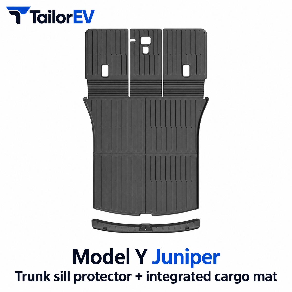 Tesla Rear Trunk Sill Protector & Cargo Bundles — photo 8