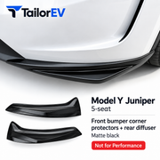 Tesla Front Bumper Corner Protectors