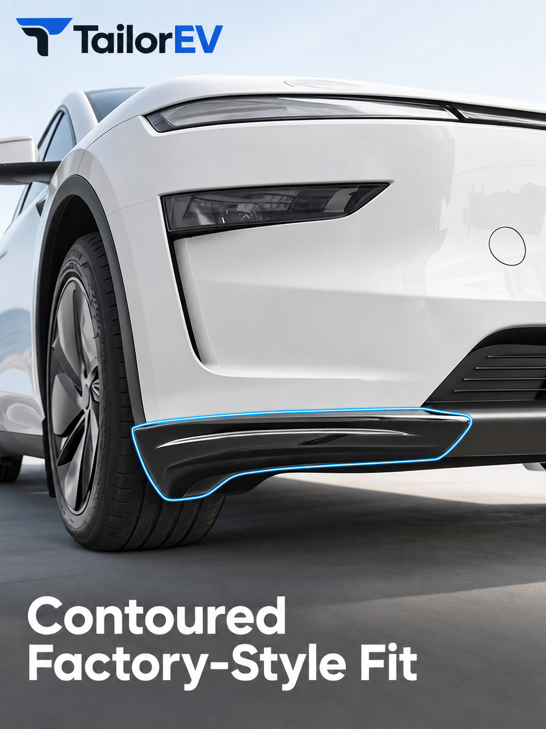 Tesla Front Bumper Corner Protectors — photo 4