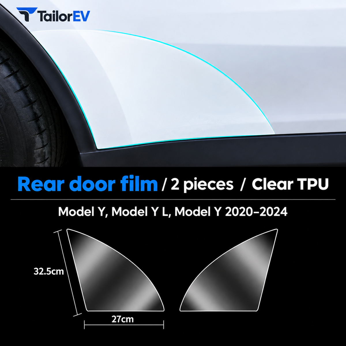Tesla Door Handle, Door Cup & Door Protection Film — photo 10