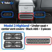 Tesla Under-Seat Air Vent Covers