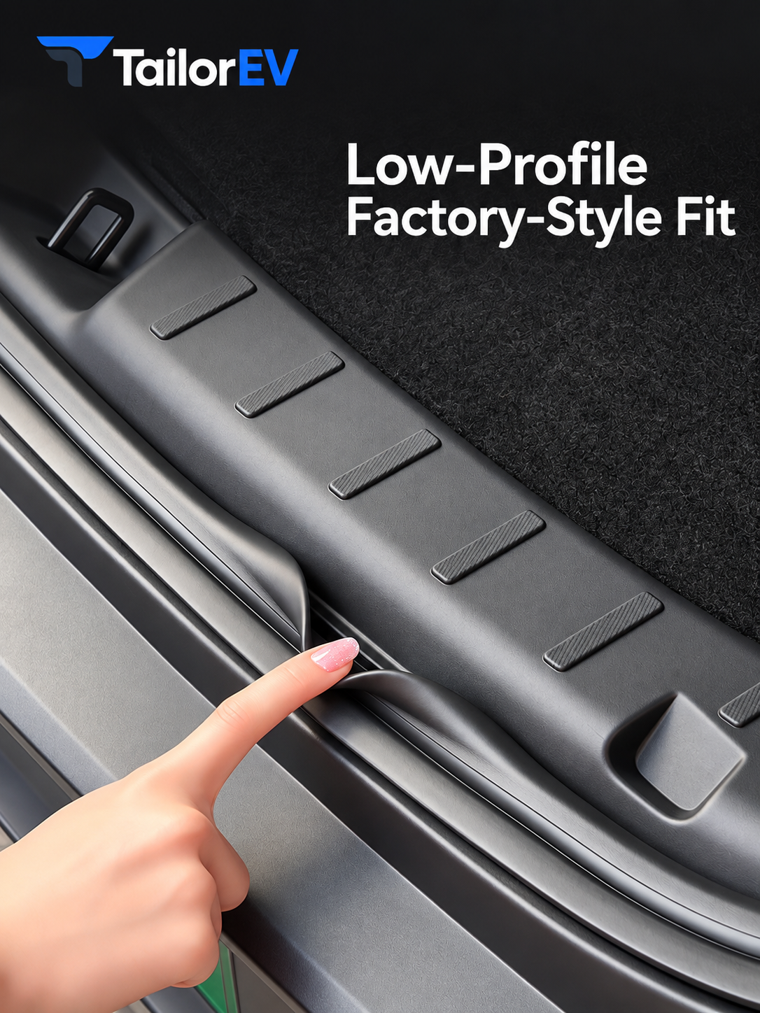 Tesla Rear Trunk Sill Protector & Cargo Bundles — photo 5