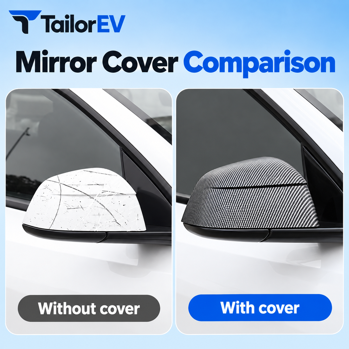 Tesla Side Mirror Protective Covers & Bundles — photo 5