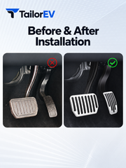 Tesla Aluminum Brake & Accelerator Pedal Covers