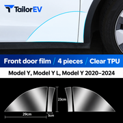 Tesla Door Handle, Door Cup & Door Protection Film