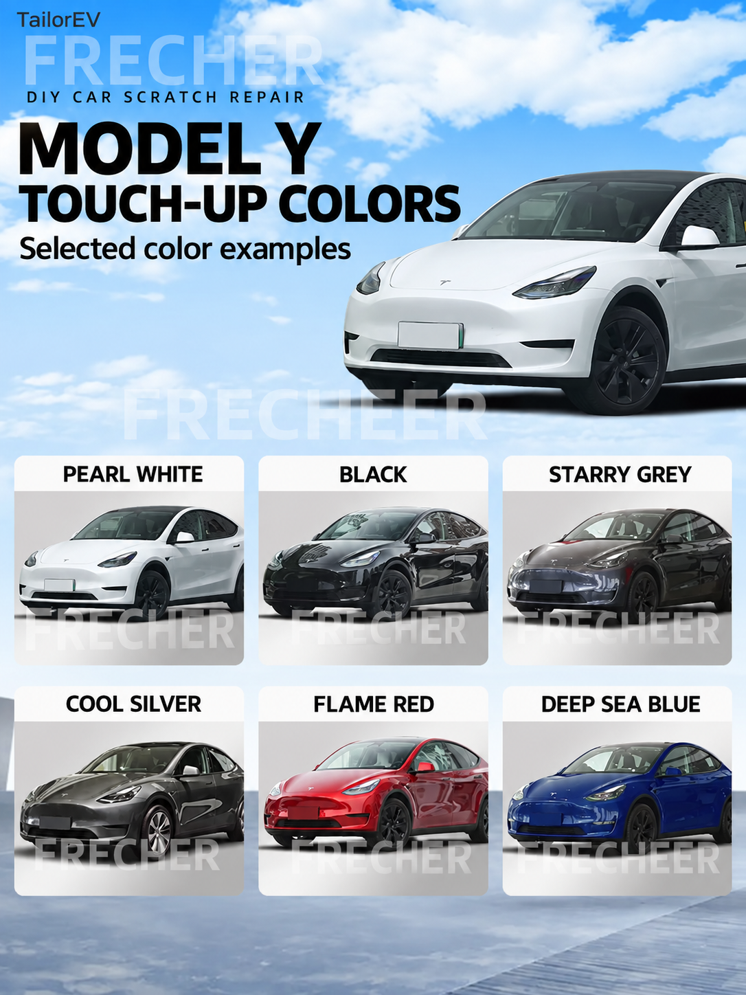 Tesla Model Y & Model 3 Touch-Up Paint Pen & Scratch Repair Kit — photo 3