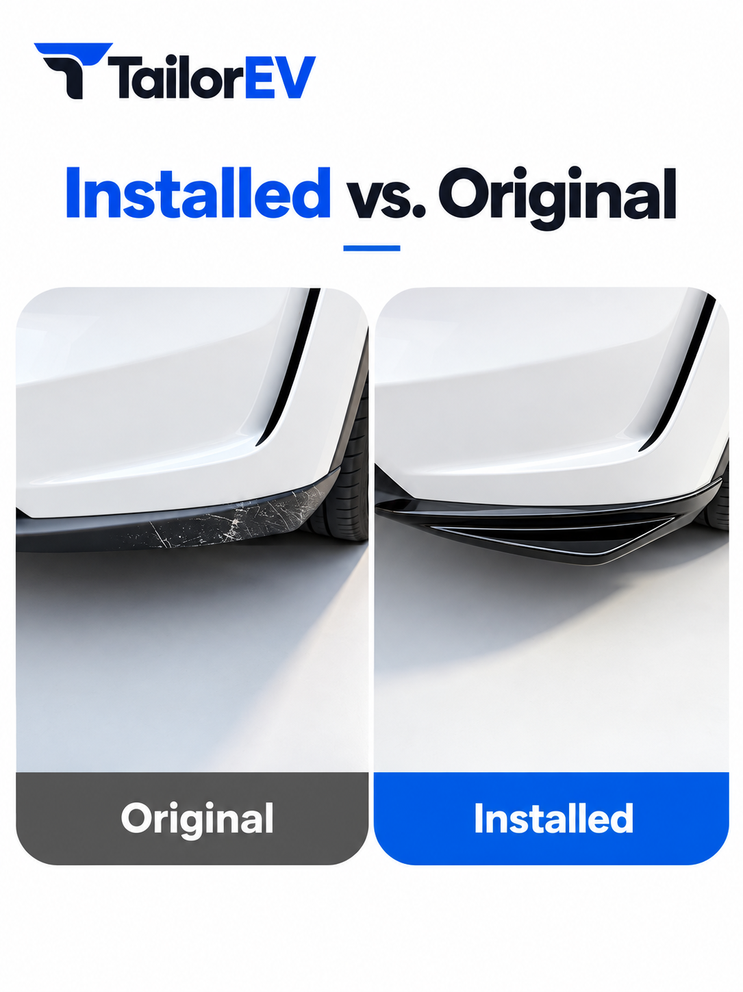 Tesla Front Bumper Corner Protectors — photo 6