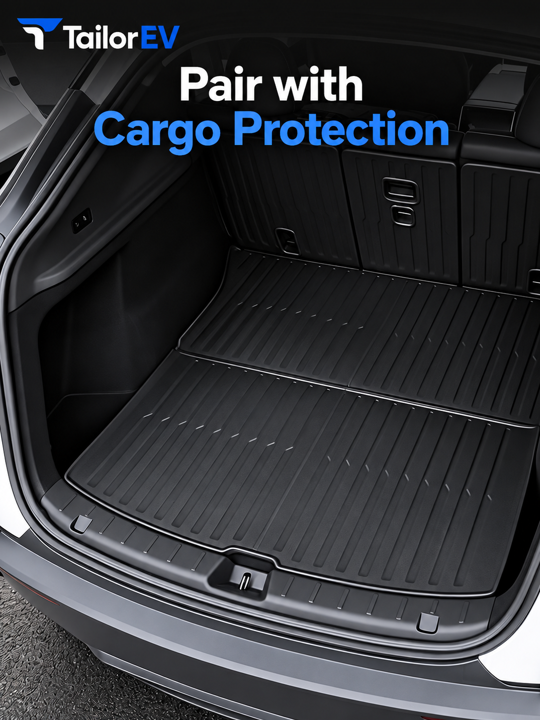 Tesla Rear Trunk Sill Protector & Cargo Bundles — photo 6