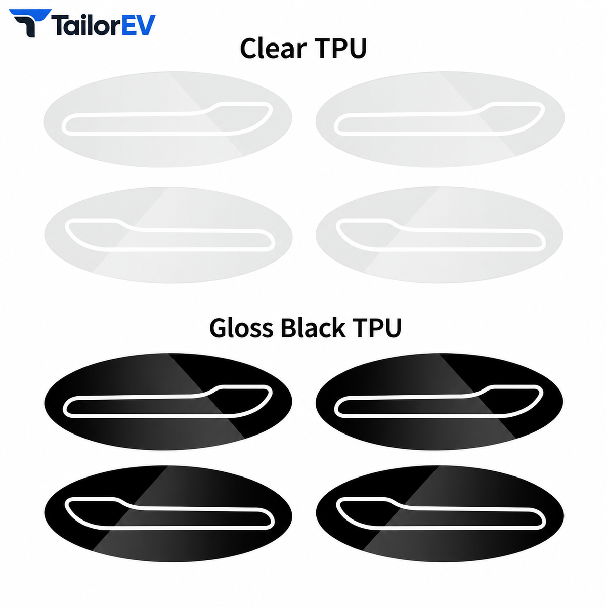 Tesla Door Handle, Door Cup & Door Protection Film — photo 6