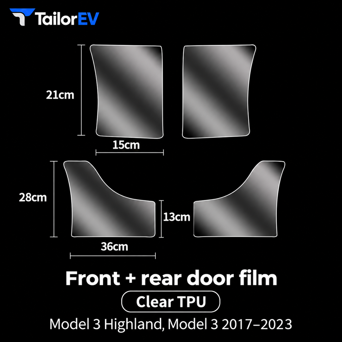 Tesla Door Handle, Door Cup & Door Protection Film — photo 12