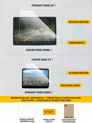 HD Tempered Glass Screen Protector Set