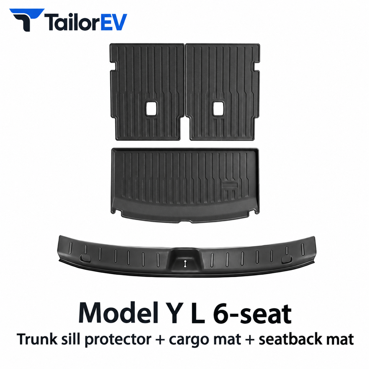 Tesla Rear Trunk Sill Protector & Cargo Bundles — photo 14