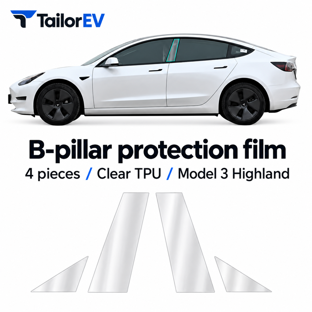 Tesla Door Handle, Door Cup & Door Protection Film — photo 17