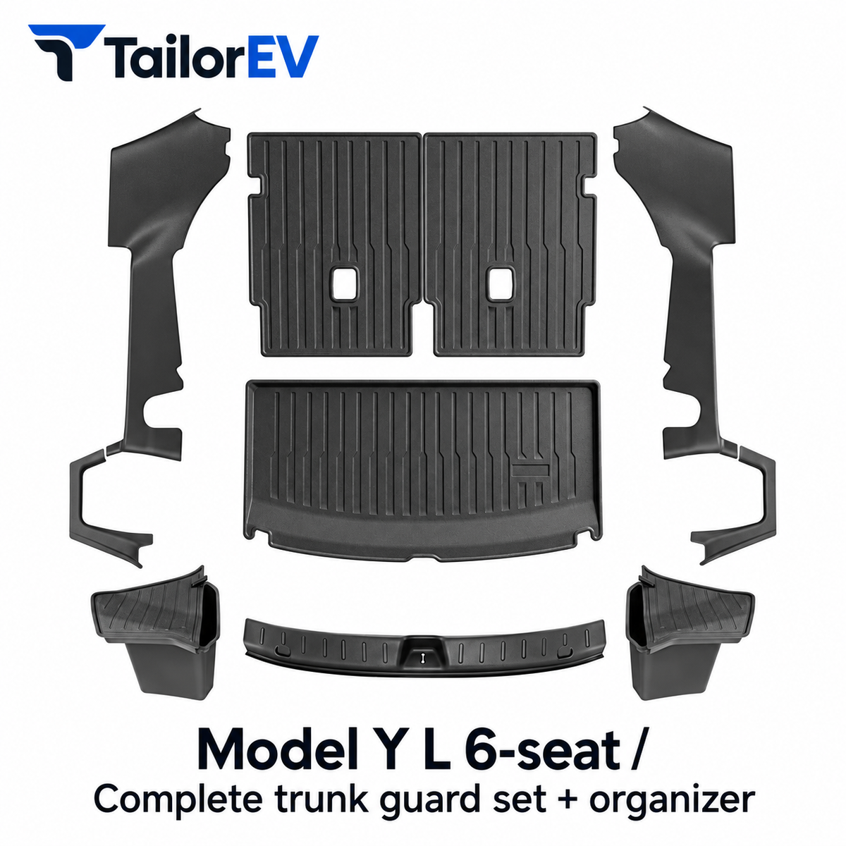 Tesla Rear Trunk Sill Protector & Cargo Bundles — photo 17