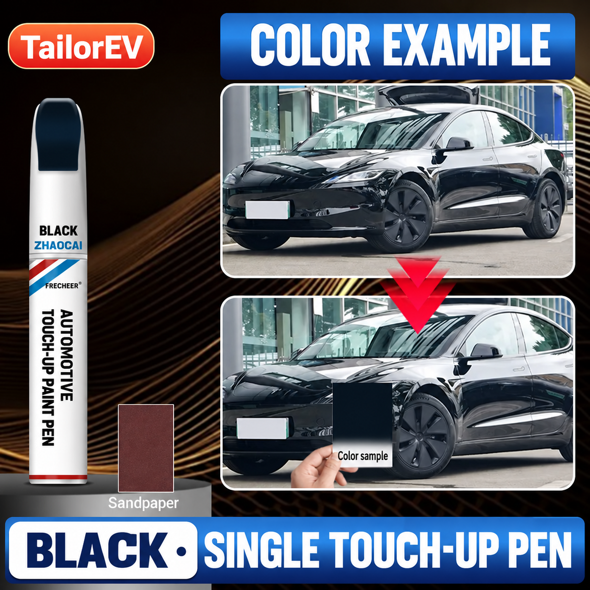 Tesla Model Y & Model 3 Touch-Up Paint Pen & Scratch Repair Kit — photo 14