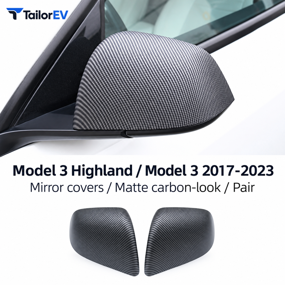 Tesla Side Mirror Protective Covers & Bundles — photo 23