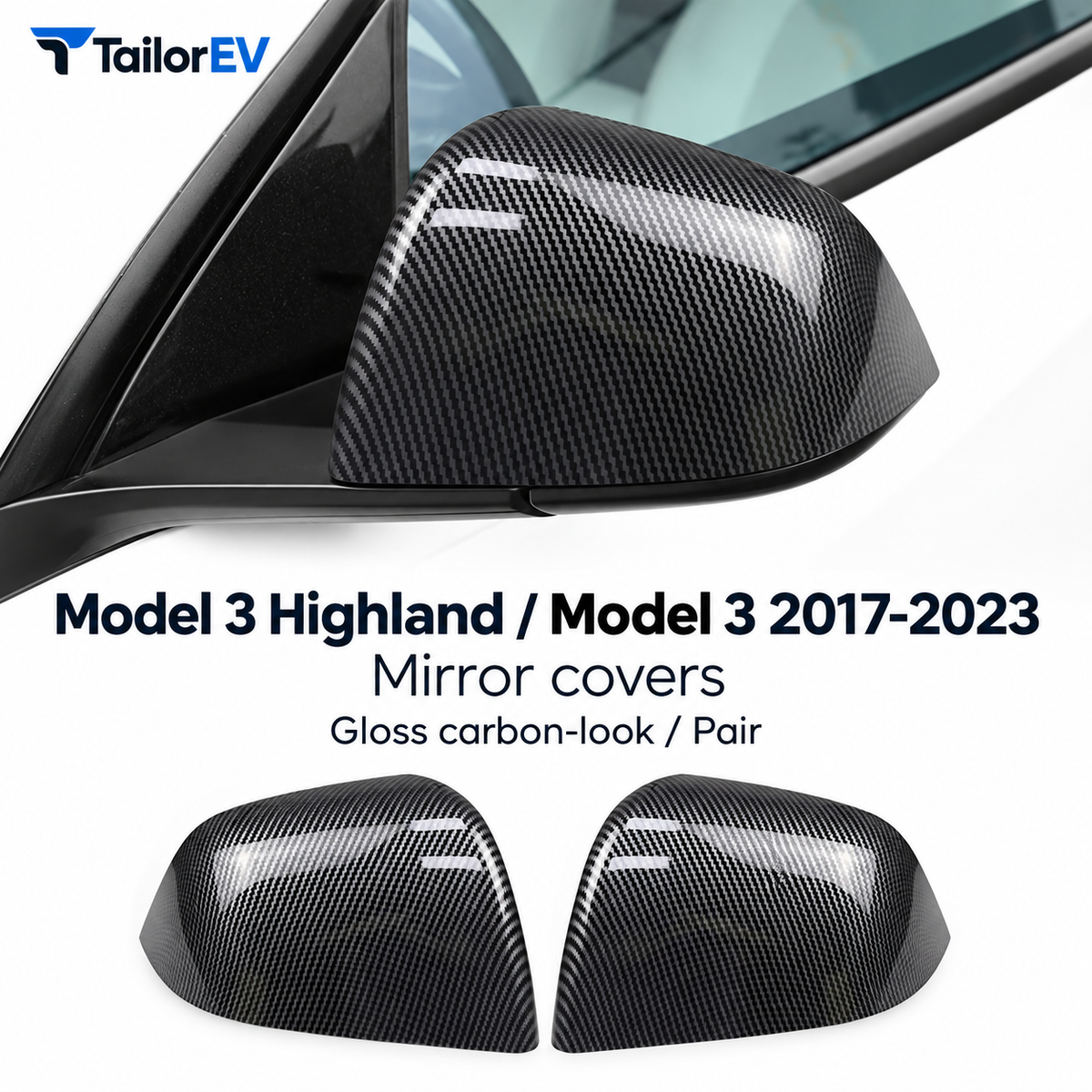 Tesla Side Mirror Protective Covers & Bundles — photo 24
