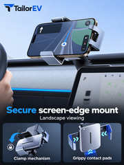 Tesla Screen Suction Phone Mount