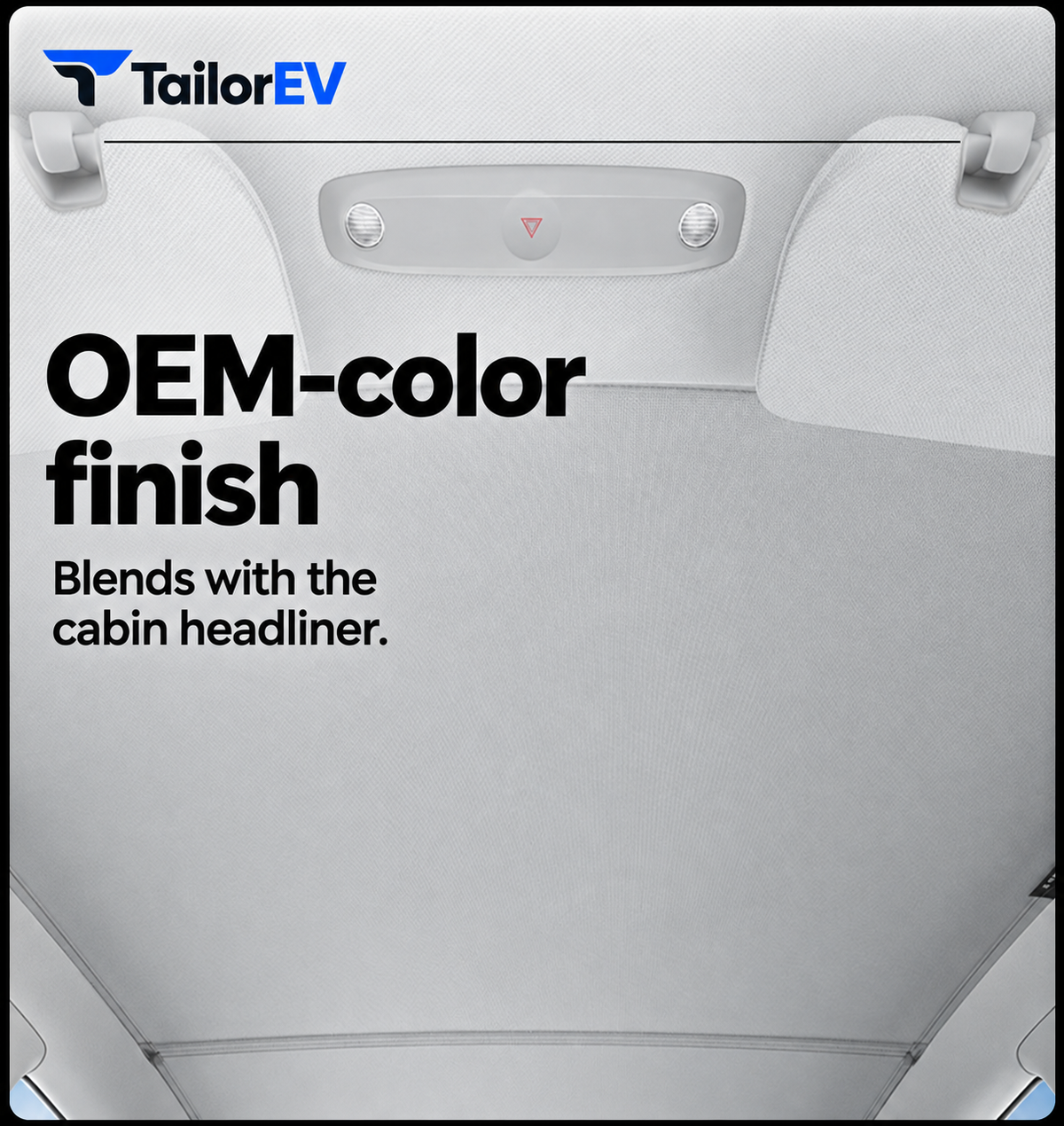 Tesla Model Y / Model Y L / Model 3 Panoramic Roof Sunshade Kit — photo 36
