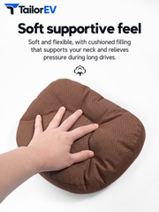 Tesla Suede Headrest, Lumbar Cushion & Travel Blanket