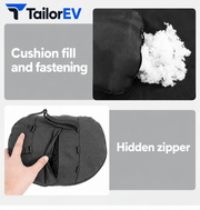 Tesla Suede Headrest, Lumbar Cushion & Travel Blanket