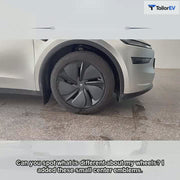 Tesla Wheel Center Emblem Covers — 4-Pack