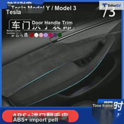 Tesla Suede Door Handle & Interior Trim Kits