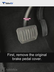Tesla Aluminum Brake & Accelerator Pedal Covers