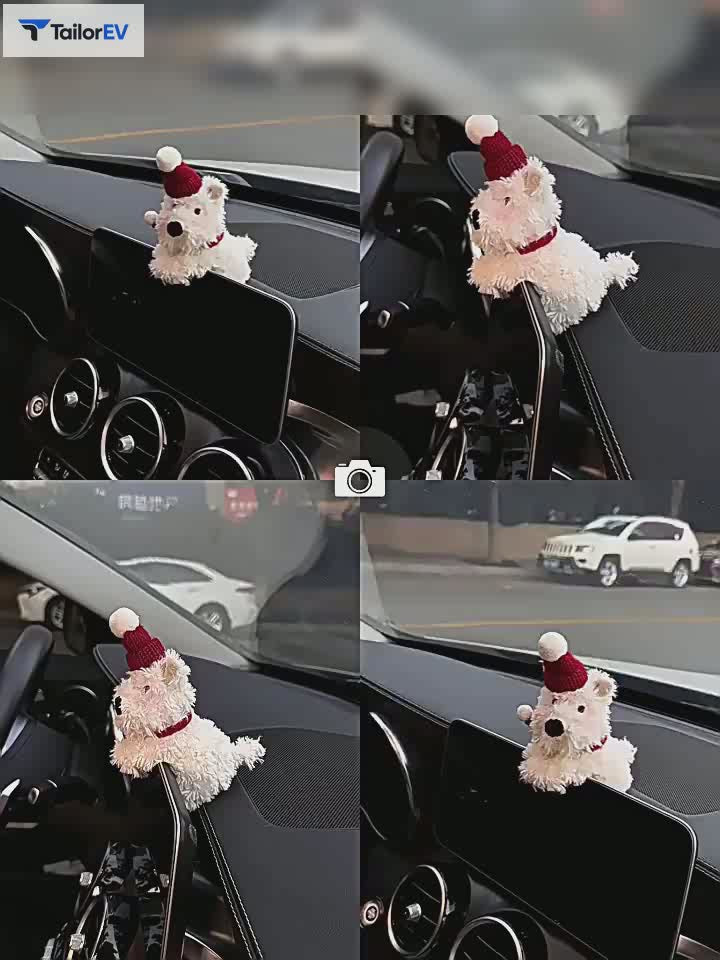 Westie Screen-Mounted Car Ornament English product video