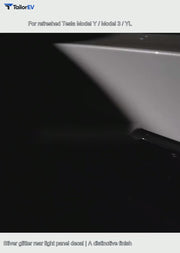 Glitter Rear Light Panel & Handle Decals for Tesla Model Y English product video
