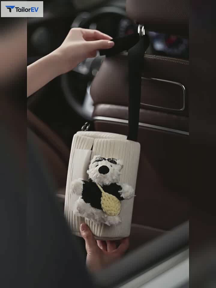 Westie Hanging Car Tissue Box English product video