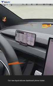 Silicone Dashboard Phone Holder for Tesla Model 3, Y & Y L English product video