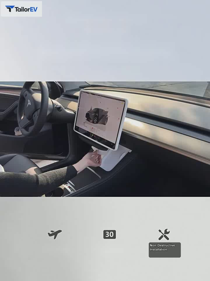 Hidden Hanging Tissue Holder for Tesla English product video