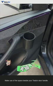 Door Cup Holders for Tesla Model 3, Model Y & Y L English product video