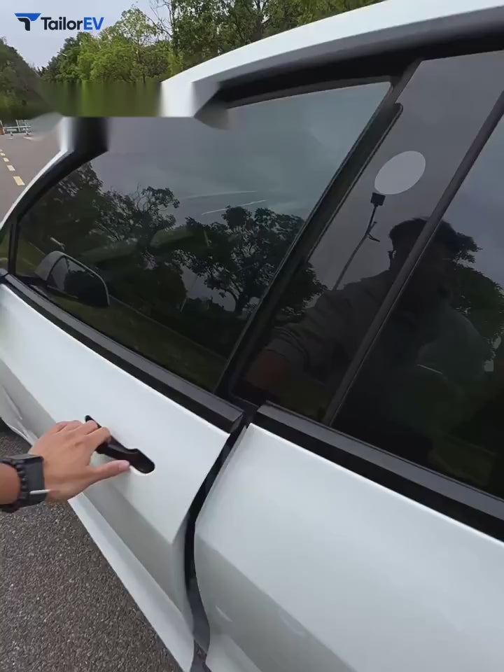 CICIDO Memory Foam Car Neck & Lumbar Pillow English product video with transparent TailorEV branding