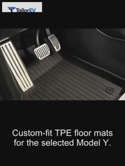 Tesla Right-Hand-Drive TPE Floor & Cargo Mats