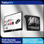 Tesla Center & Rear Screen Protective Frames