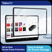 Tesla Center & Rear Screen Protective Frames