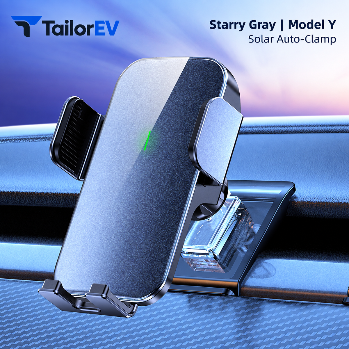 Tesla Solar Auto-Clamp Phone Mount — photo 4