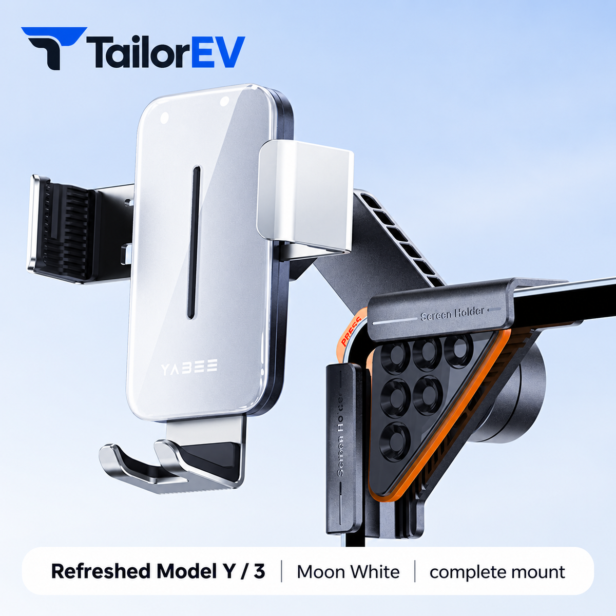 Tesla Screen Suction Phone Mount — photo 5