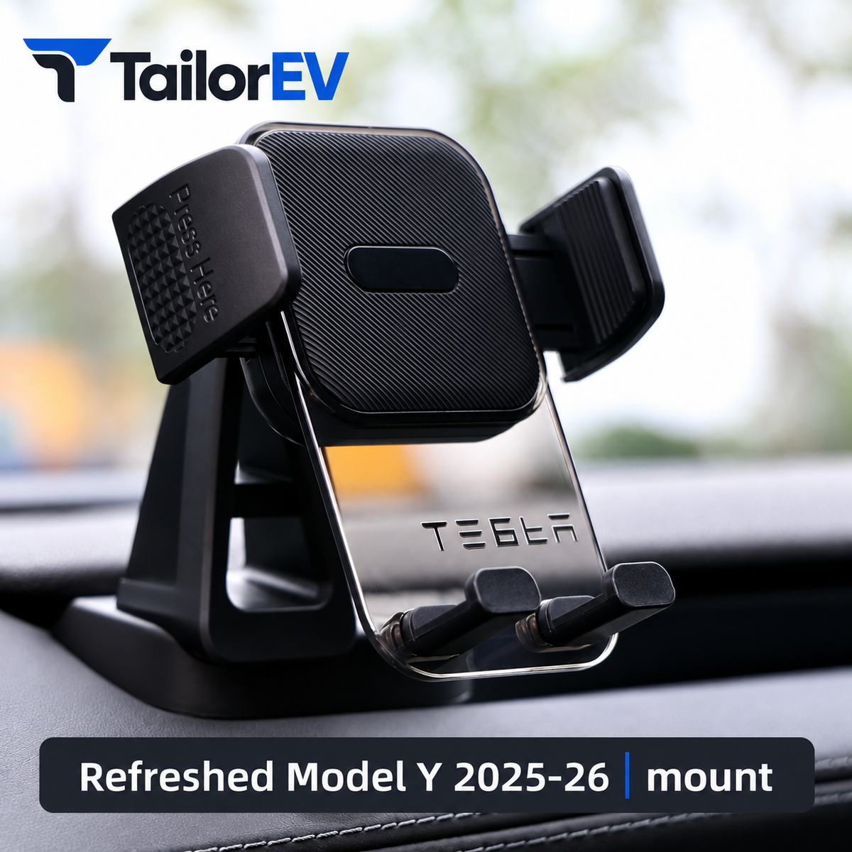 Tesla Model 3 / Y / Y L Insert Phone Mount — photo 7