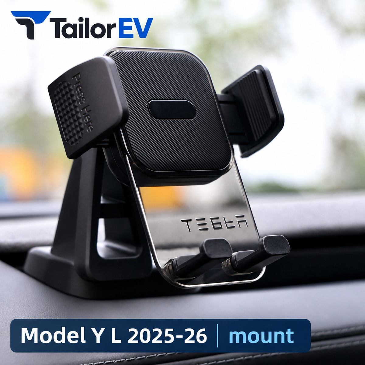 Tesla Model 3 / Y / Y L Insert Phone Mount — photo 8