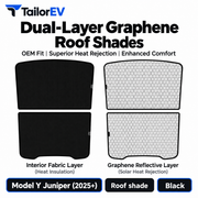 Tesla Model Y / Model Y L / Model 3 Panoramic Roof Sunshade Kit
