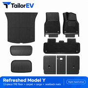Tesla Right-Hand-Drive TPE Floor & Cargo Mats