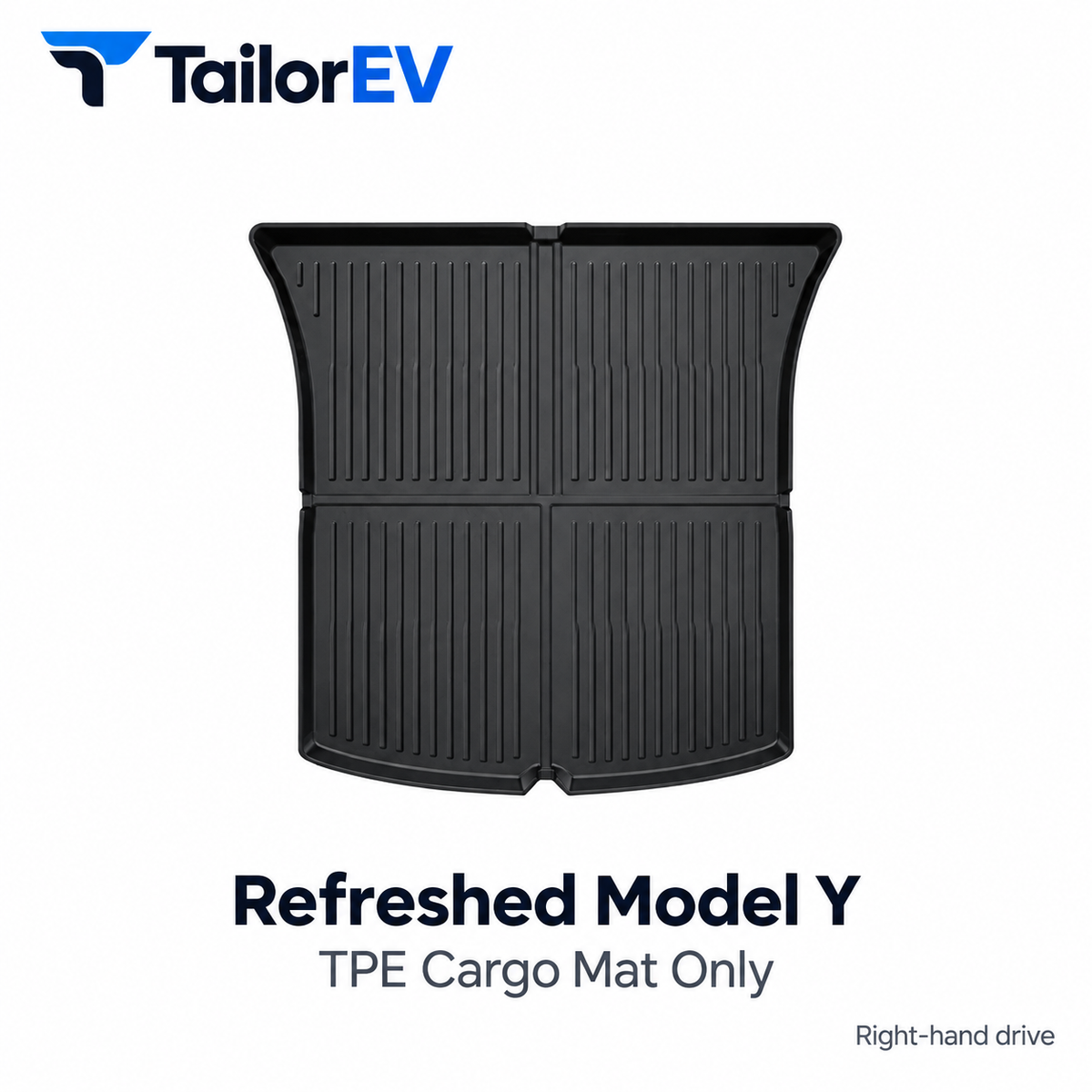 Tesla Right-Hand-Drive TPE Floor & Cargo Mats — photo 11